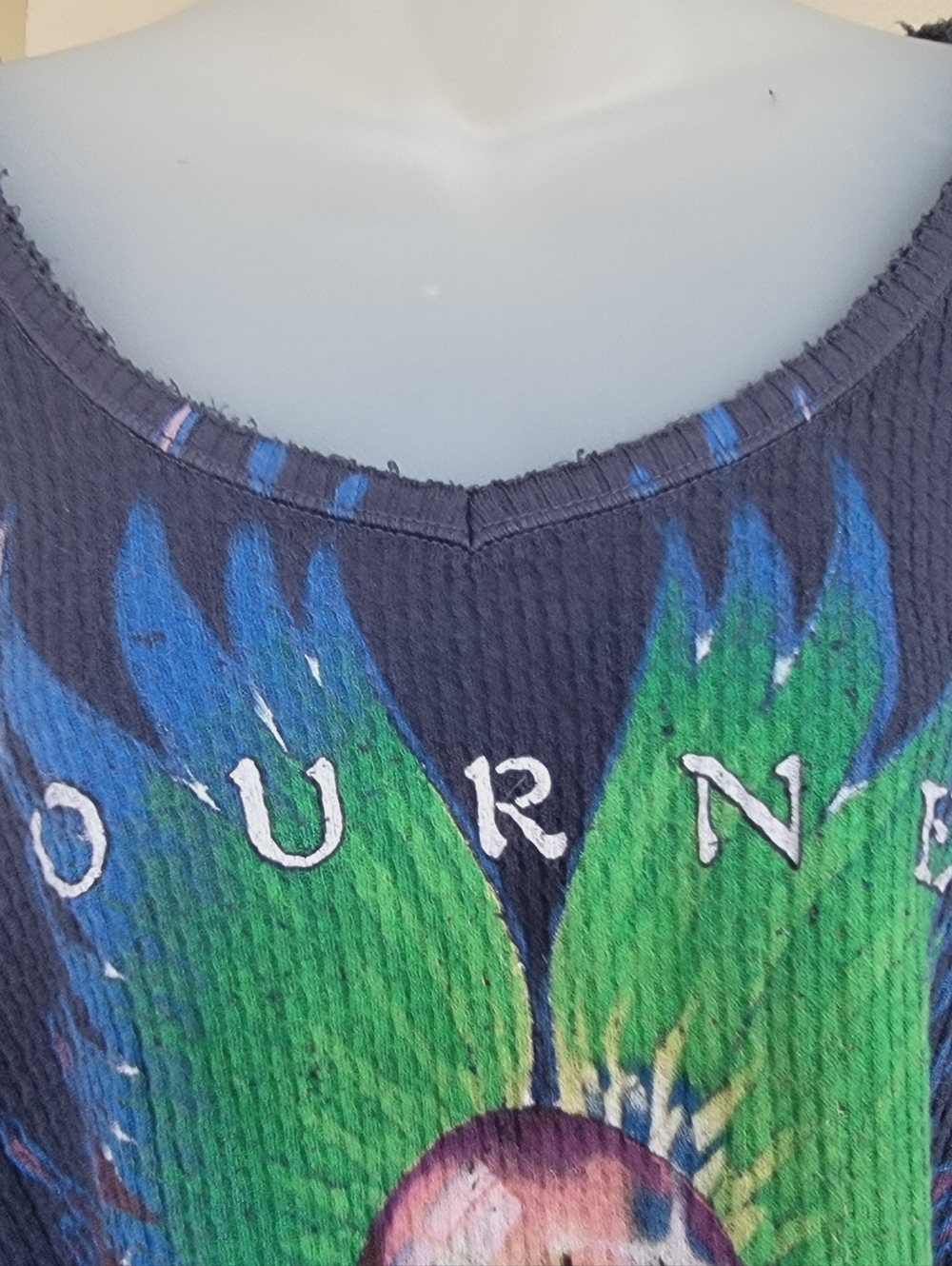 🌈 free People x Trunk LTD Journey drippy drapey Thermal long sleeve top tee - Picture 12 of 15